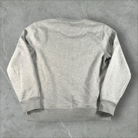 Polo By Ralph Lauren Sweatshirt Mens Large Grey Polo Bear Golf Crewneck US Flag - Picture 7 of 7